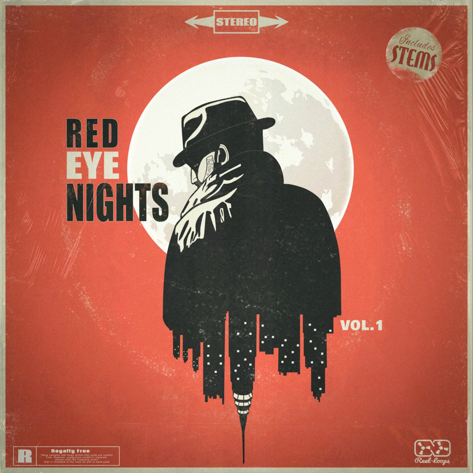 Red Eye Nights Vol.1 (Composition Pack) [Royalty-Free]